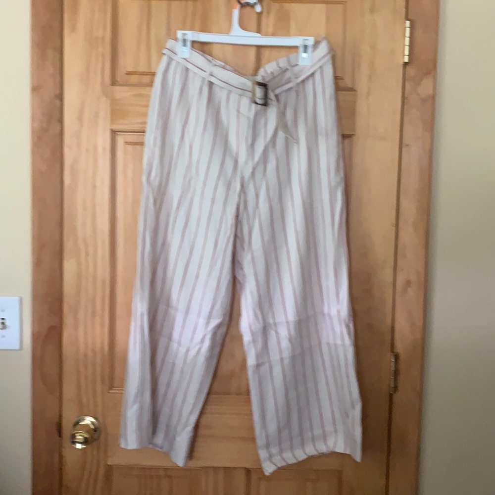 Loose fitting wide leg pants